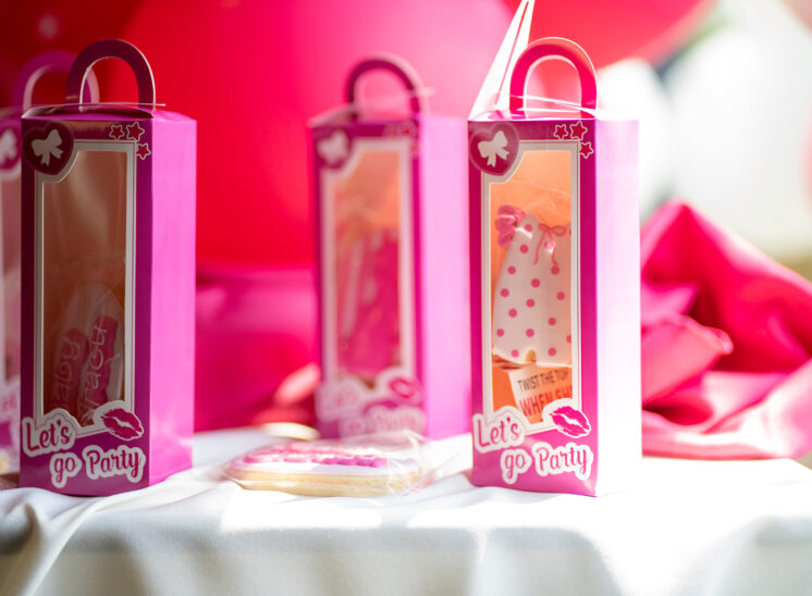 Barbie bridal shower party favors