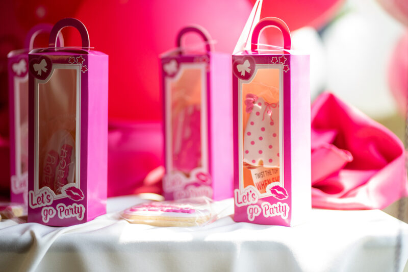 Barbie bridal shower party favors