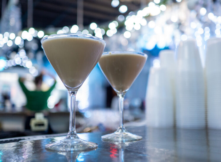 Craft drinks at Cleveland bar party